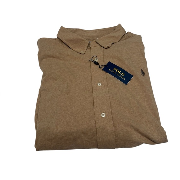 Polo Ralph Lauren Men’sFeatherweight Mesh Shirt Long Sleeve 4 XB NWT
